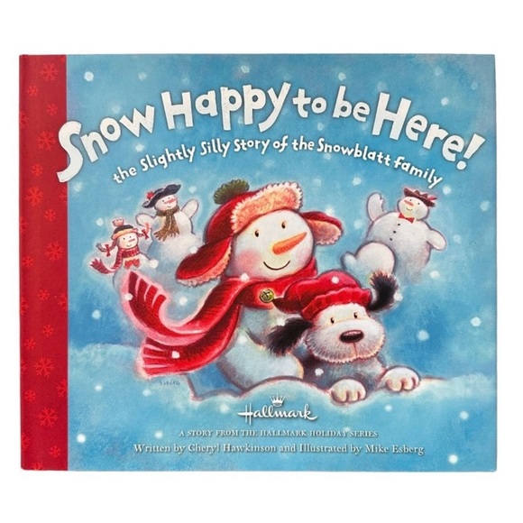 Snow Happy To Be Here Holiday Book - Picture 1 of 4